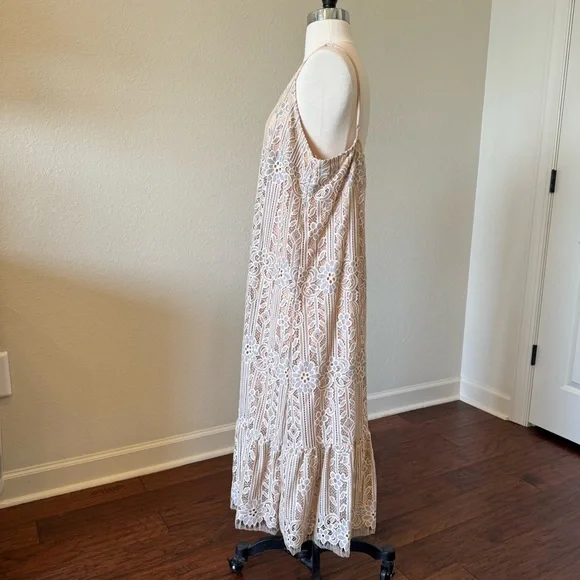 Elegant Lace Maxi Dress - Picture 4 of 10